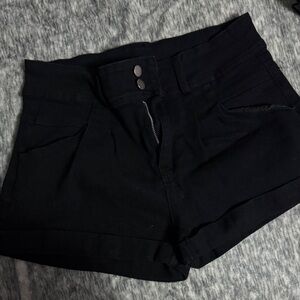 Hot Topic Black High Waist Women's Shorts